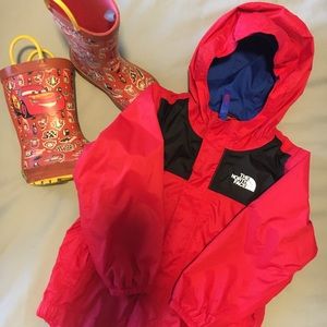 The North Face Jacket & Lightning McQ. Rain boots